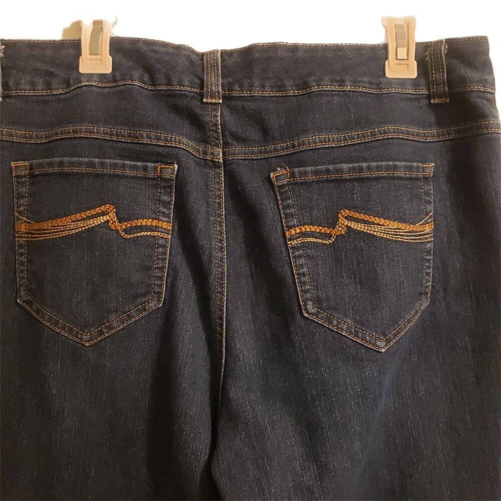 3/$25 Nine West Women's Jeans 18/34W Straight Leg Denim